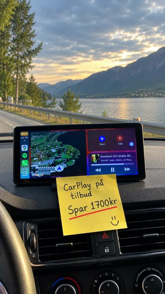 CarPlay Norge: CarPlay på tilbud